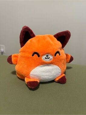 Reversible Plush Orange Fox Plushie